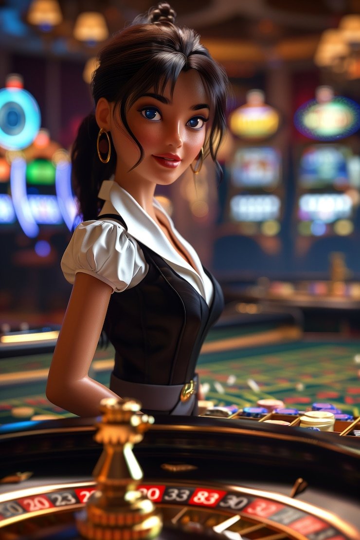 Pemandangan seru bermain live casino digital melalui smartphone di malam hari